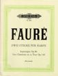 Fauré: 2 Pieces: Impromptu Op.86; Une châtelaine en sa tour Op.110