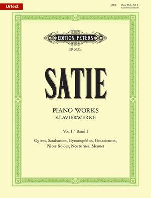 Satie: Piano Works Vol.1