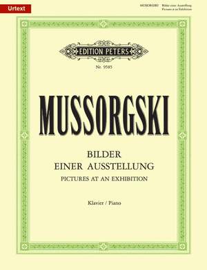 Mussorgsky, M: Pictures at an Exhibition Product Image