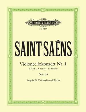 Saint-Saëns, C: Concerto No.1 in A minor Op.33