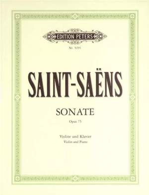 Saint-Saëns, C: Sonata in D minor Op.75