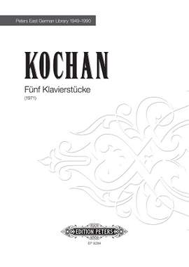 Kochan, Günter: Fünf Klavierstücke