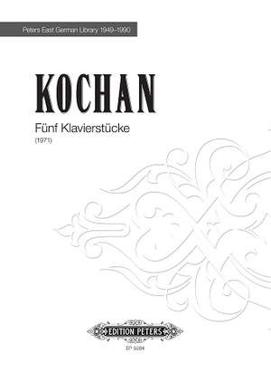 Kochan, Günter: Fünf Klavierstücke