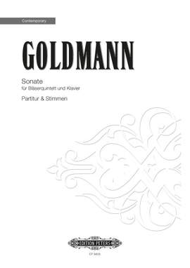 Goldmann, Friedrich: Sonata for Wind Quintet and Piano