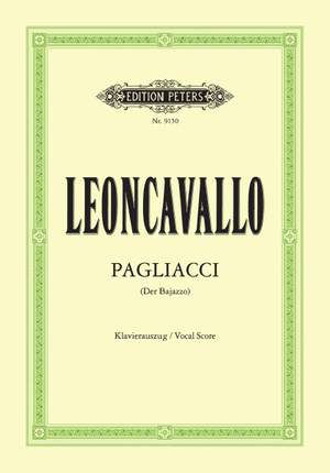 Leoncavallo, R: Pagliacci (Komödianten - Der Bajazzo)