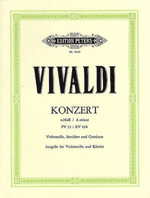 Vivaldi, A: Concerto in A minor PV35 RV418