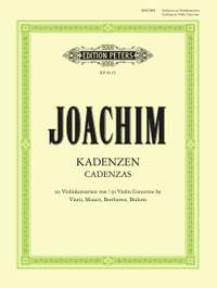 Joachim, J: Cadenzas