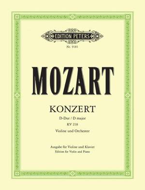 Mozart: Concerto No.4 in D K218 Product Image