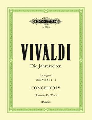 Vivaldi, A: The Four Seasons, Concerti Op. 8; No. 4 in F minor RV297 Winter