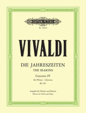 Vivaldi, A: The Four Seasons Op.8 No.4 in F minor 'Winter'