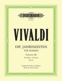 Vivaldi, A: The Four Seasons Op.8 No.3 in F 'Autumn'