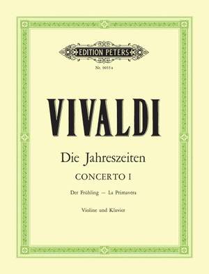 Vivaldi, A: The Four Seasons Op.8 No.1 in E 'Spring'