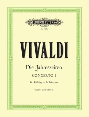 Vivaldi, A: The Four Seasons Op.8 No.1 in E 'Spring'
