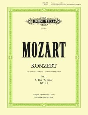 Mozart: Flute Concerto No.1 in G, with Cadenzas K.313
