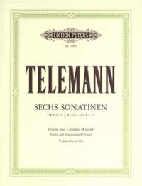 Telemann, G: 6 Sonatinas