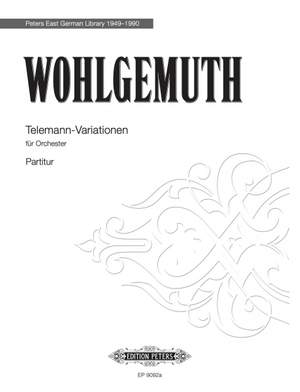 Wohlgemuth: Telemann Variations for orchestra