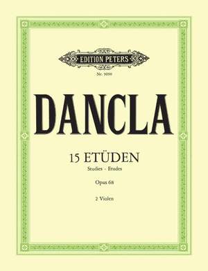 Dancla, C: 15 Studies Op.68 for 2 Violas
