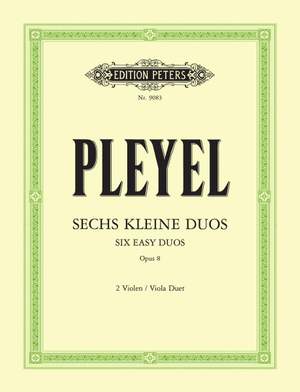 Pleyel, I: 6 Easy Duos Op.8