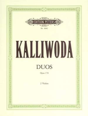 Kalliwoda, J: 3 Easy Duets, Op.178