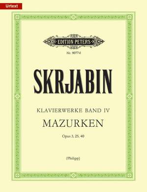 Skryabin, A: Piano Works Vol.4