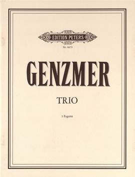 Genzmer, Harald: Trio for Three Bassoons