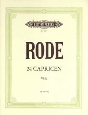 Rode, P: 24 Caprices