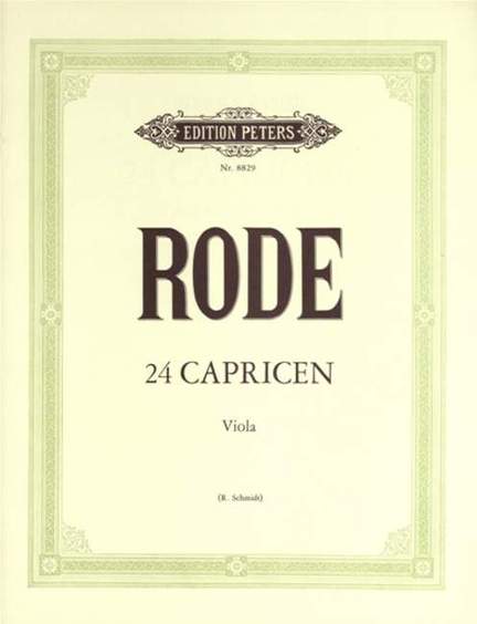 Rode, P: 24 Caprices