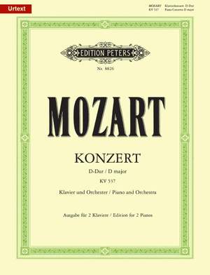 Mozart: Concerto No.26 in D K537 'Coronation'