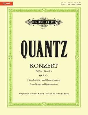 Quantz, J: Flute Concerto in G Major QV5:174