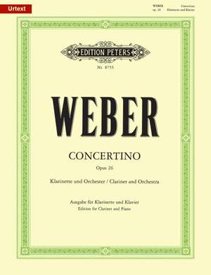 Weber, C: Concertino in E flat Op.26