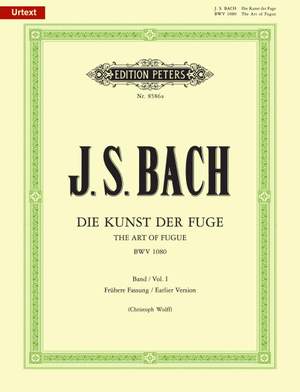 Bach, J.S: The Art of Fugue BWV 1080 Vol.1