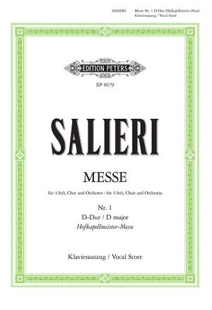 Salieri, A: Mass No.1 in D 'Hofkapellmeister-Messe'