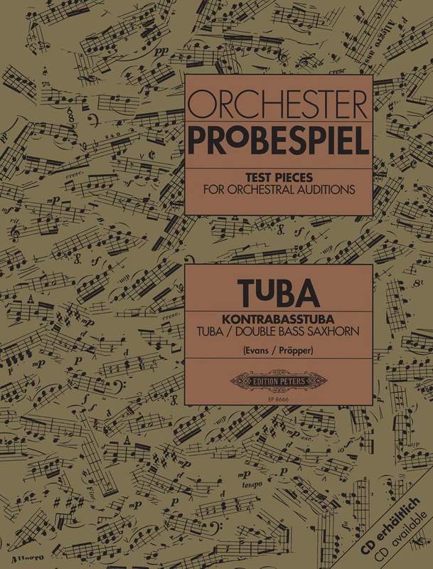 Test Pieces for Orchestral Auditions (Trumpet) | Presto Music