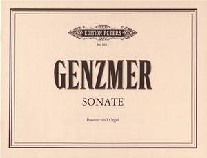 Genzmer, Harald: Sonata for Trombone and Organ
