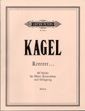 Kagel, M: Rrrrrr… : 11 Stücke für Bläser, Kontrabässe und Schlagzeug (Rrrrrr… : 11 Pieces for Wind, Double Basses and Percussion)