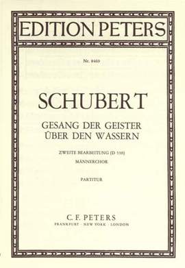 Schubert: Gesang der Geister über den Wassern