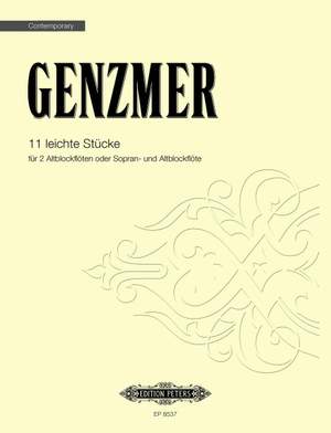 Genzmer, H: Easy Pieces for Two Recorders (11)