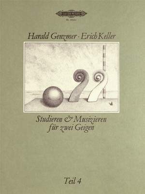 Genzmer, Harald: Studieren u. Musizieren für 2 Violinen