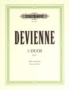 Devienne, F: 3 Duos Op.5 for Viola and Flute
