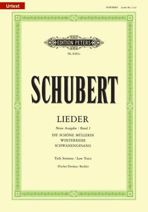 Schubert: Songs Vol.1