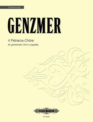 Genzmer, H: Four Petrarch Choruses