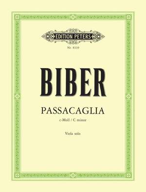 Biber, H: Passacaglia in C minor