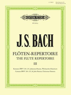 Bach, J.S: The Flute Repertoire Vol.3