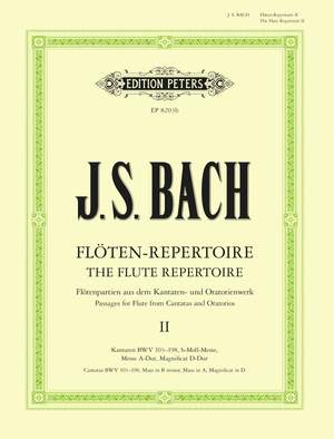 Bach, J.S: The Flute Repertoire Vol.2