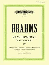 Brahms: Piano Works Vol.4: Collected Shorter Pieces