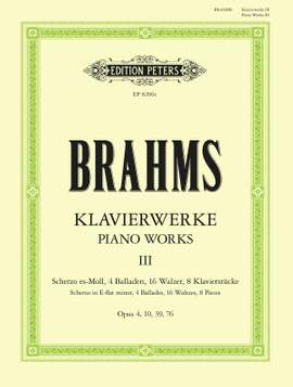 Brahms: Piano Works Vol.3: Collected Shorter Pieces