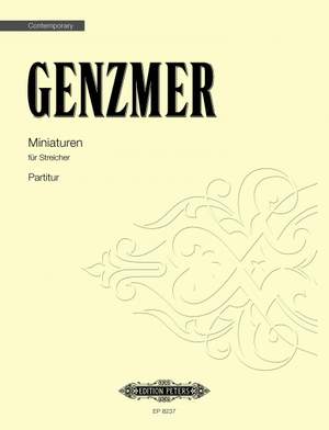 Genzmer, H: Miniatures