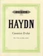 Haydn: Cassation in D Hob.IV/D2