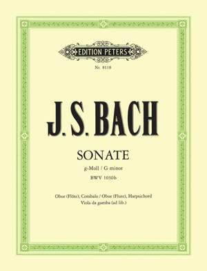 Bach, J.S: Sonata in G minor BWV 1030b