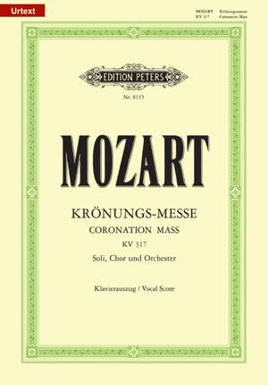 Mozart: Mass in C K317 'Coronation'